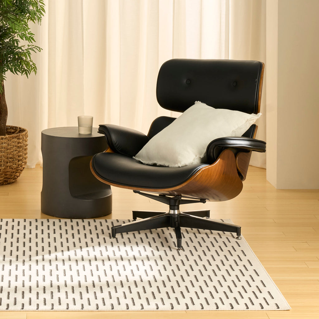 nourison nordic nrc12 ivory black rug