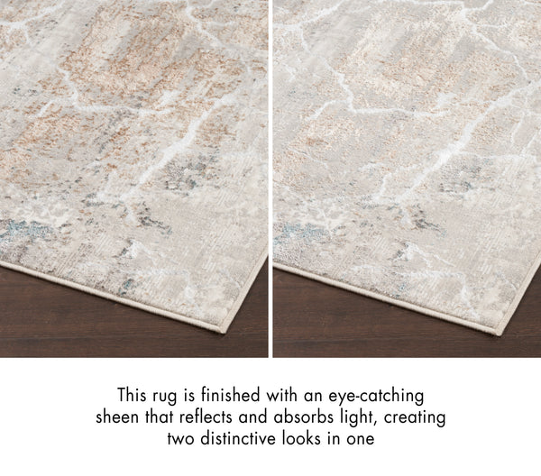 nourison glitz glz23 grey multicolor rug