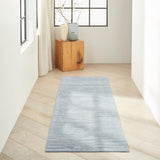 nourison ck010 linear lnr01 light blue rug