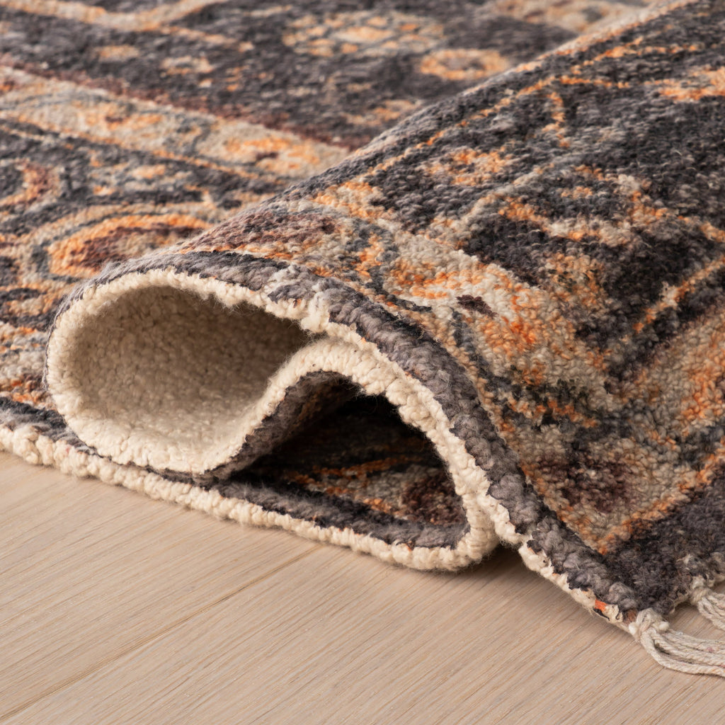 dash albert manglam arts da2381 eggplant woven flatwoven cotton rug