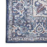 nourison new concept washables sr104 navy ivory rug