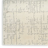nourison ivory hues ivh01 ivory grey rug