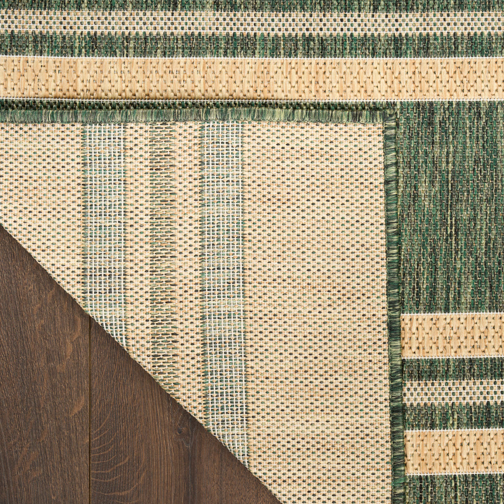 nourison horizon indoor outdoor hoz05 green rug