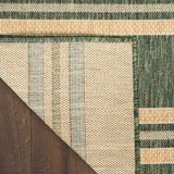 nourison horizon indoor outdoor hoz05 green rug