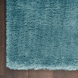 nourison dreamy shag drs05 aqua rug