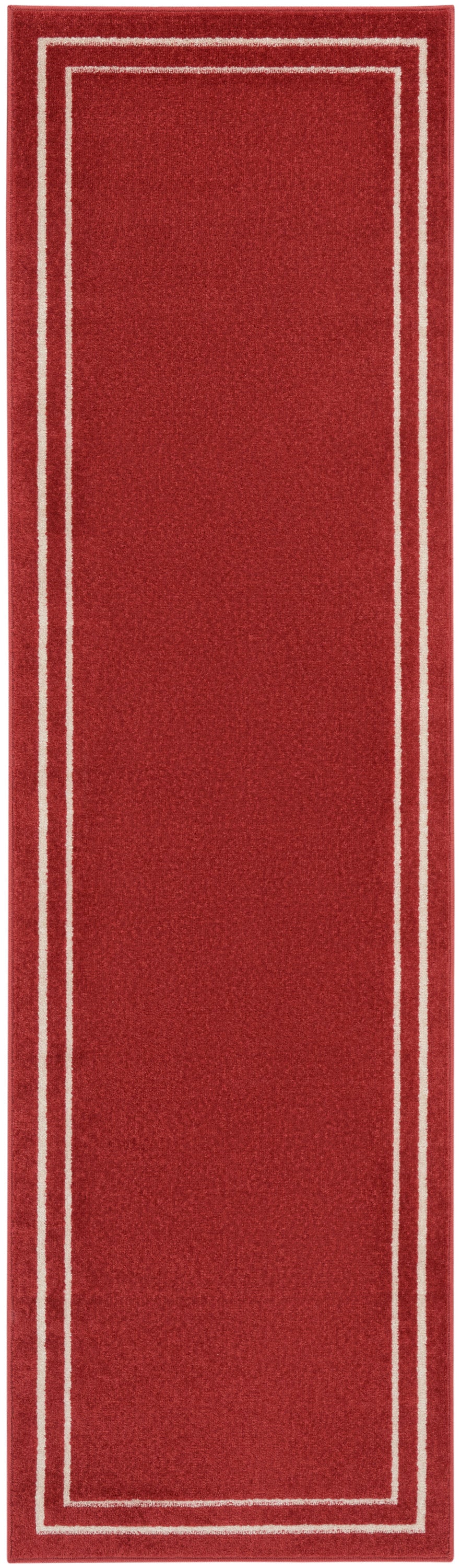 nourison nourison essentials nre02 brick ivory rug