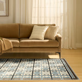 nourison nordic nrc06 blue rug