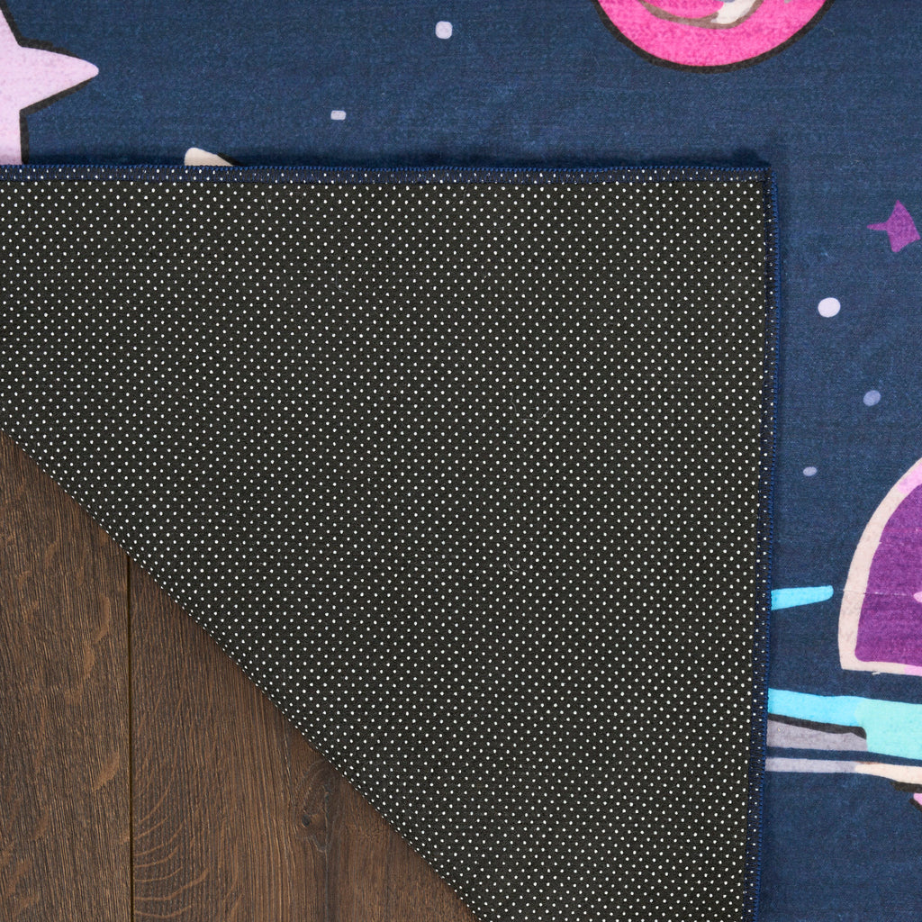 nourison imagination ima27 black rug