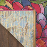 nourison color splash csp06 multicolor rug
