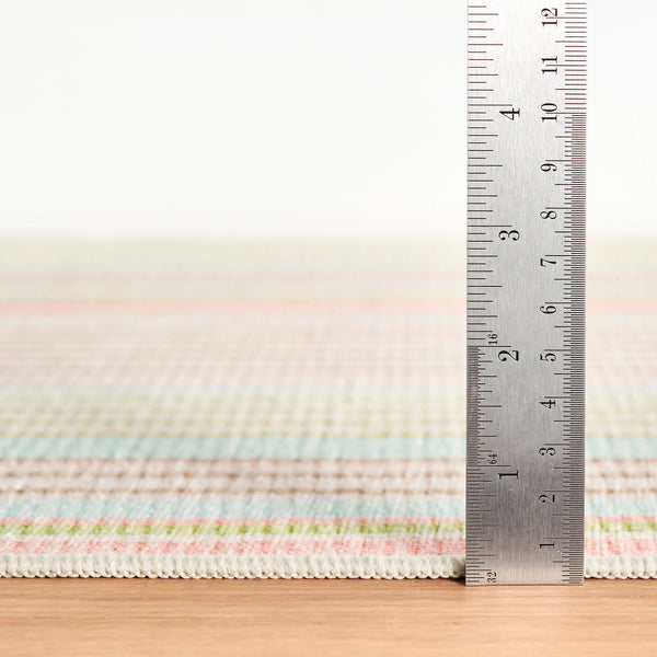 dash albert ana ticking da2030 aqua rug