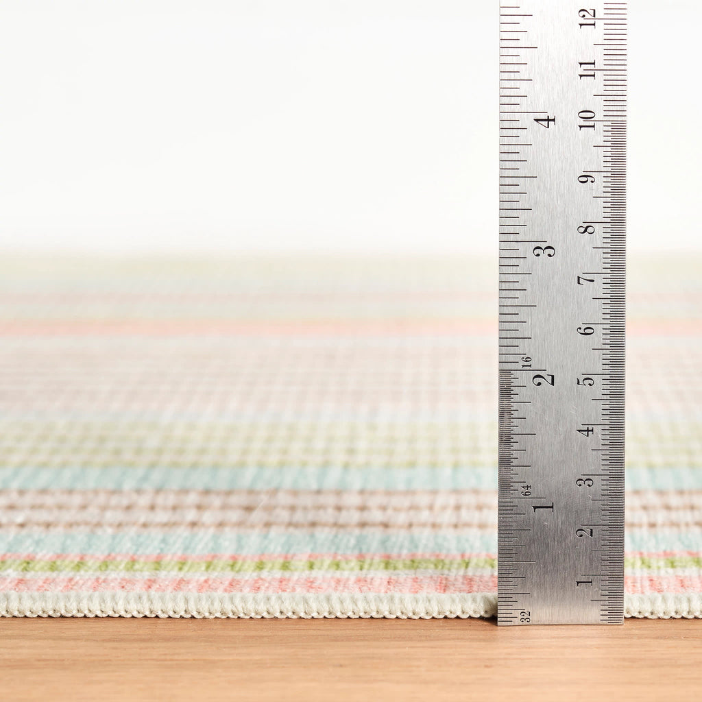 dash albert ana ticking da2030 aqua rug