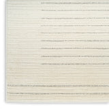 nourison ivory hues ivh04 ivory grey rug