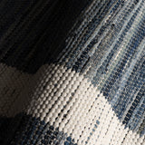 dash albert dira da2557 blue woven flatwoven cotton rug