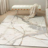 nourison ck073 compass cmp04 ivory multicolor rug
