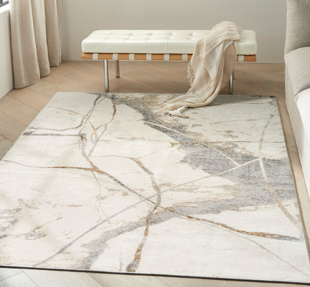 nourison ck073 compass cmp04 ivory multicolor rug