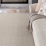 rugs done right custom woolcraft 5 ribvl silver rug