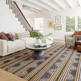 dash albert teahouse da2413 grey machine washable polyester rug