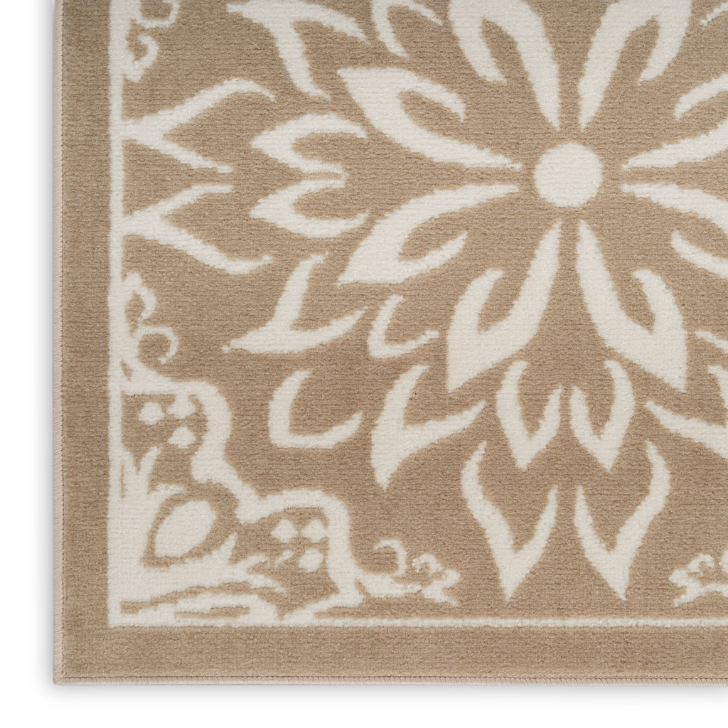 nourison jubilant jub06 taupe rug