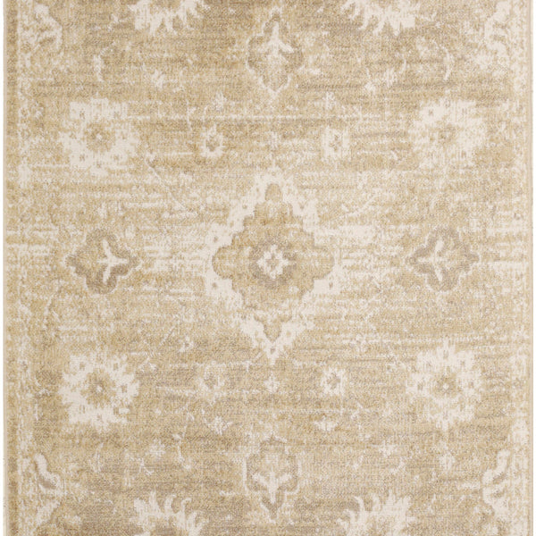 nourison astra machine washable asw19 ivory gold rug