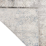 nourison ck022 infinity ifn03 ivory grey rug