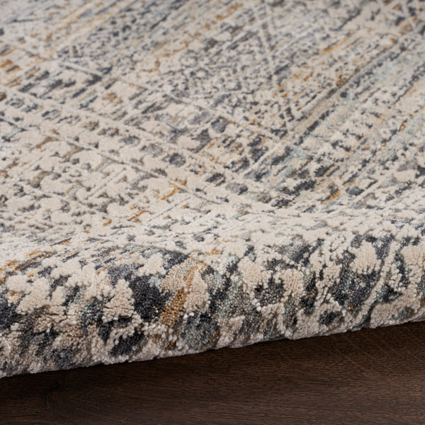 nourison lynx lnx05 ivory slate rug