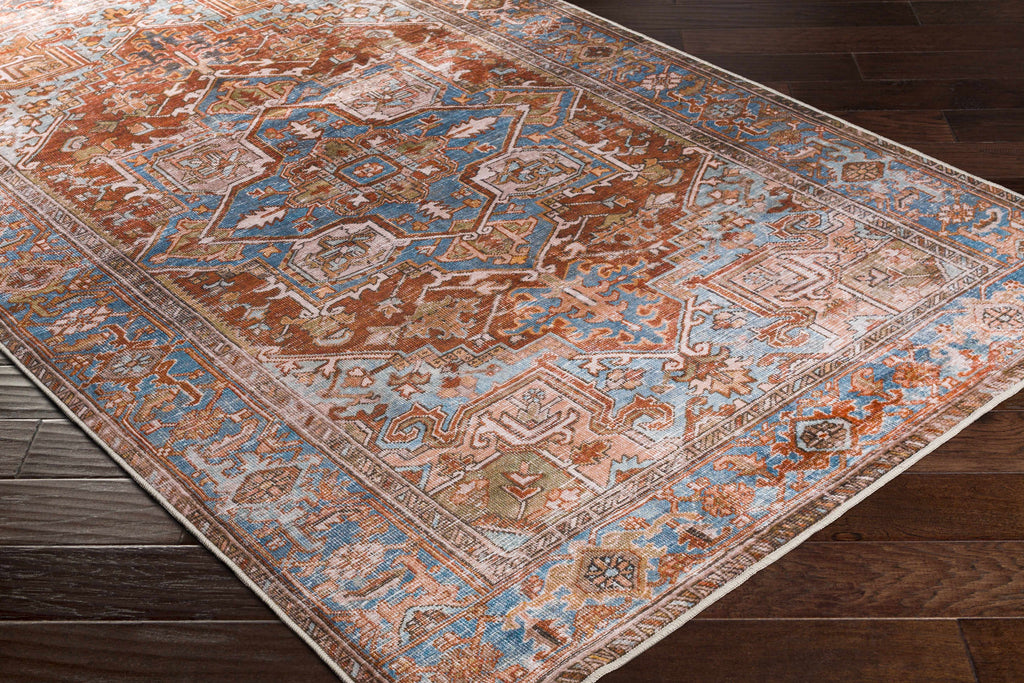 Hauteloom Darapidap DARAP Blush Machine Made Polyester Rug