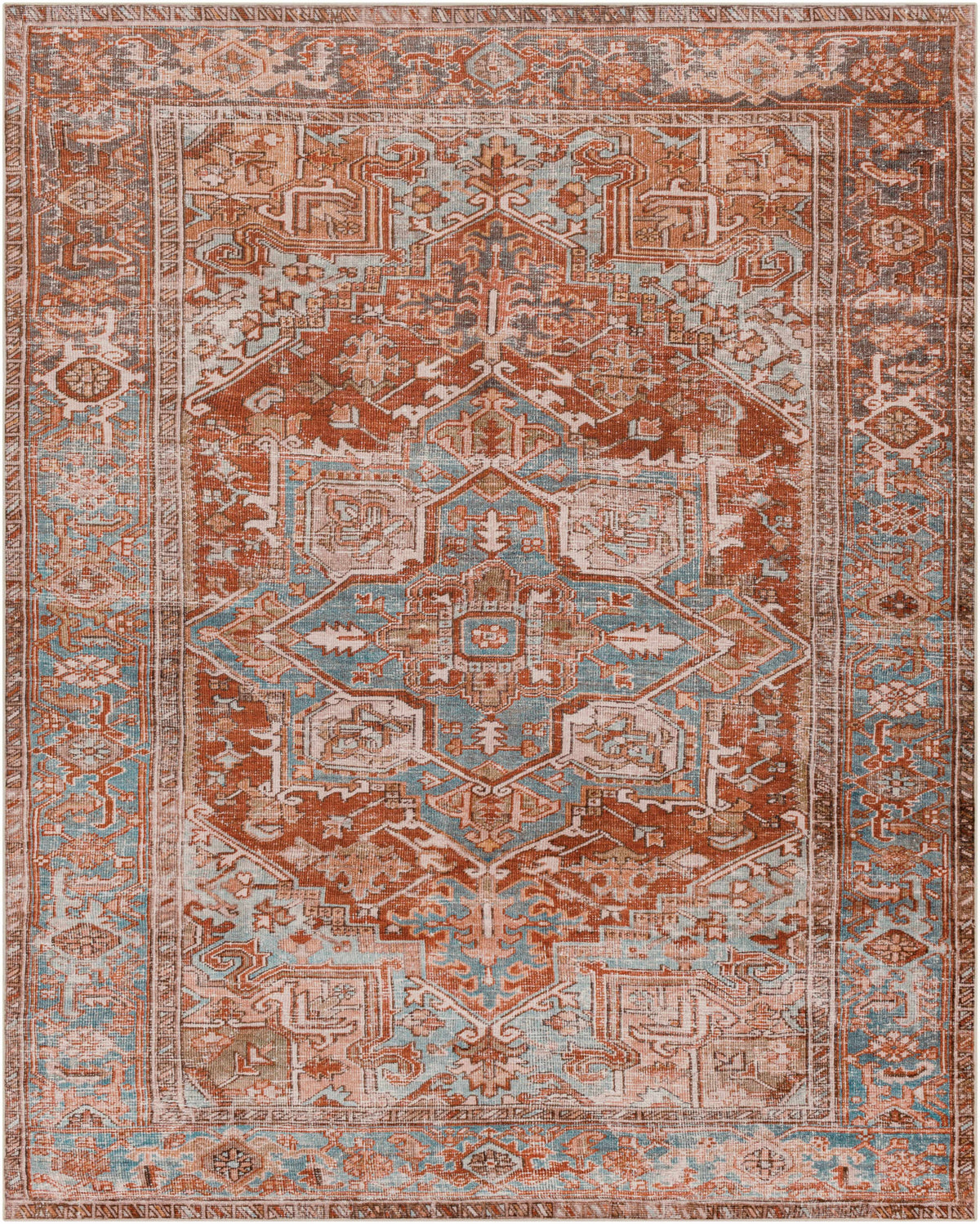 Hauteloom Darapidap DARAP Blush Machine Made Polyester Rug
