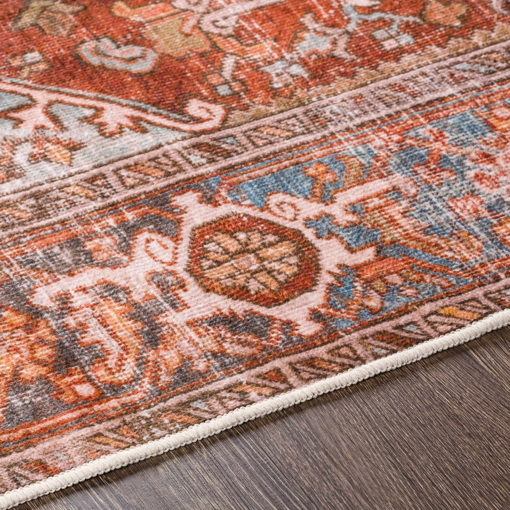 Hauteloom Darapidap DARAP Blush Machine Made Polyester Rug