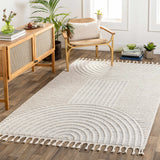 Hauteloom Dauin DAUIN Cream Machine Made Polypropylene Rug