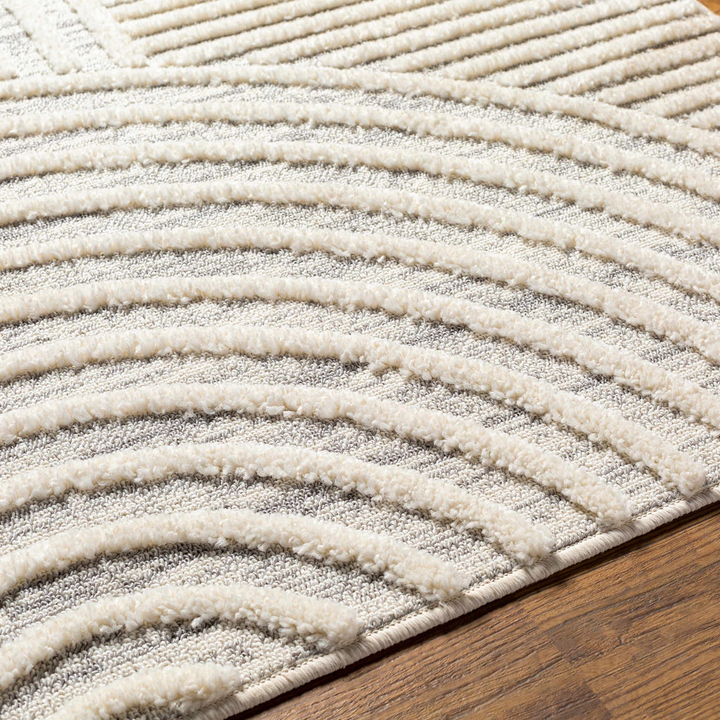 Hauteloom Dauin DAUIN Cream Machine Made Polypropylene Rug