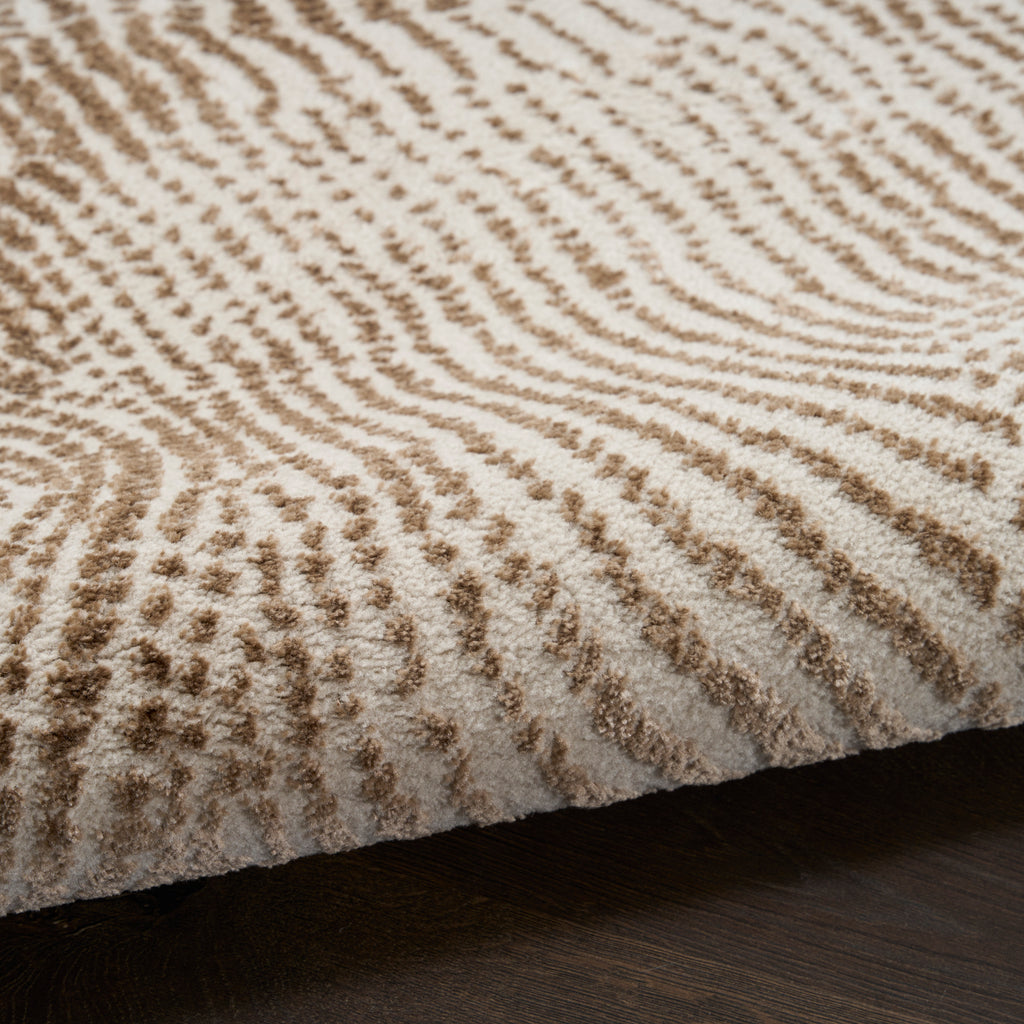 nourison central park west cep01 beige brown rug