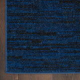 nourison nourison essentials nre01 midnight blue rug