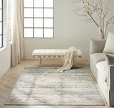 nourison ck073 compass cmp01 ivory multicolor rug
