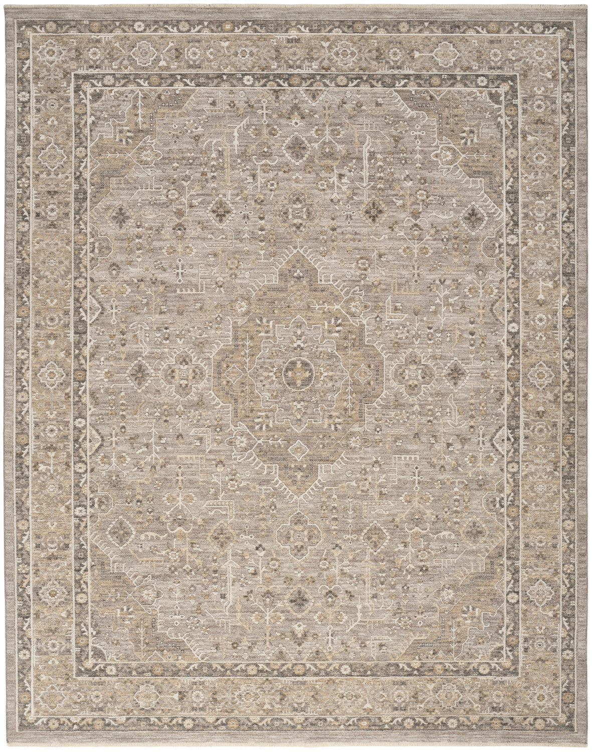 nourison retreat ret02 grey rug