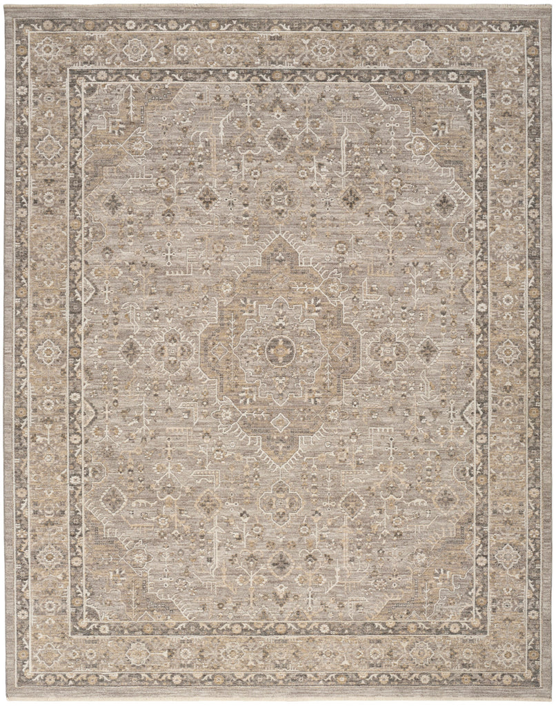 nourison retreat ret02 grey rug