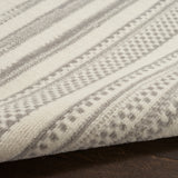 nourison grafix grf41 ivory grey rug