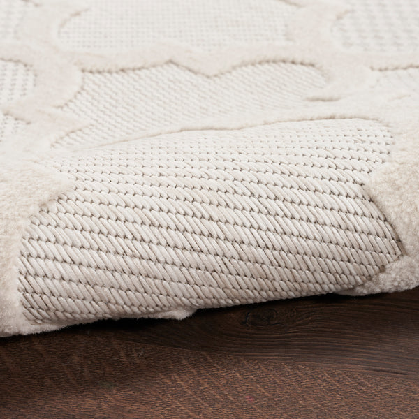 nourison easy care nes01 ivory white rug