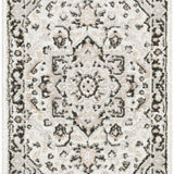 nourison dekor dek08 ivory charcoal rug