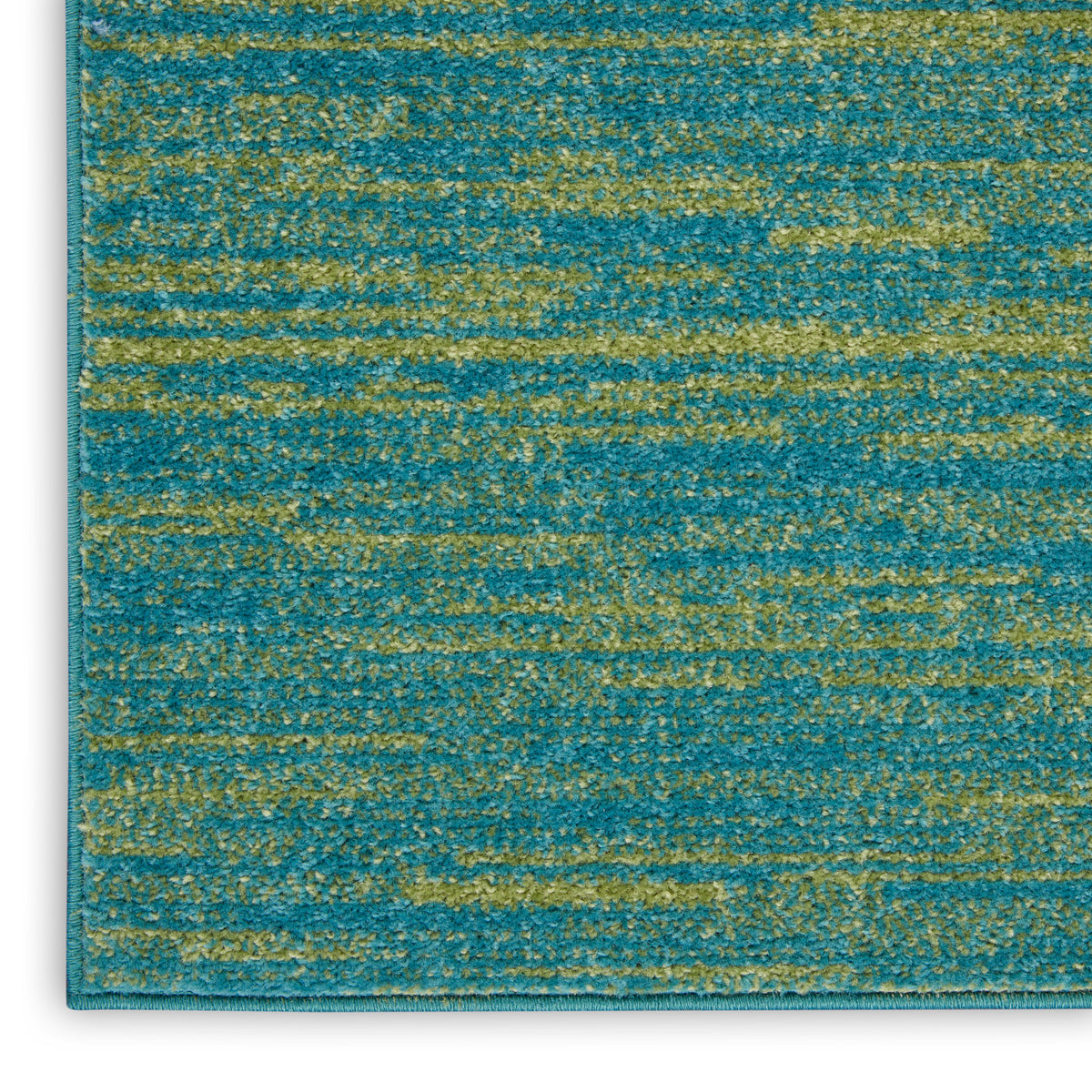 nourison nourison essentials nre01 blue green rug