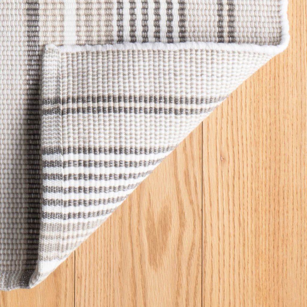 dash albert gradation ticking da169 grey rug