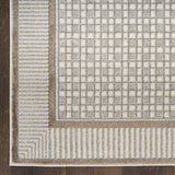 nourison nordic nrc03 ivory grey rug