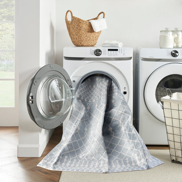 nourison astra machine washable asw10 blue rug