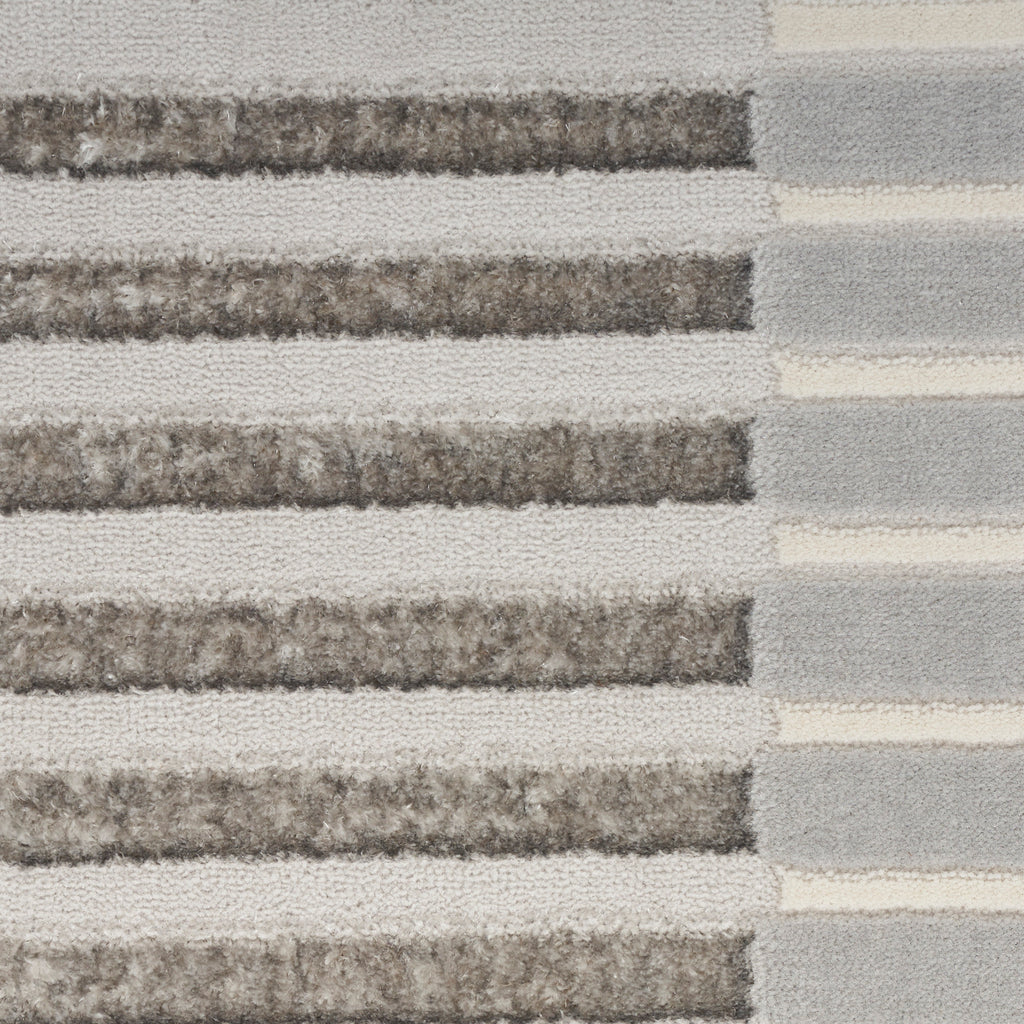 nourison brushstrokes bsk04 silver grey rug