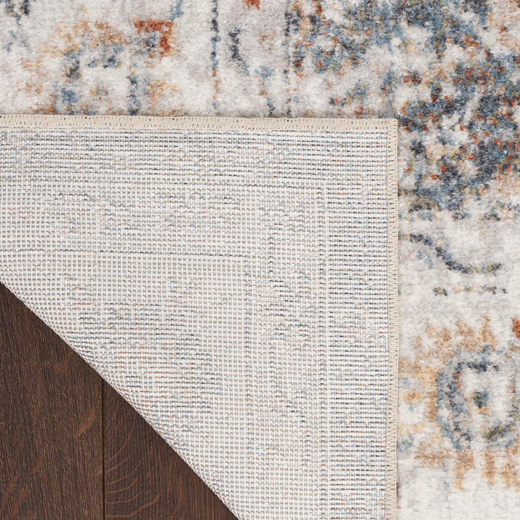 nourison astra machine washable asw16 ivory multicolor rug