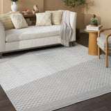 nourison care free caf02 light grey rug