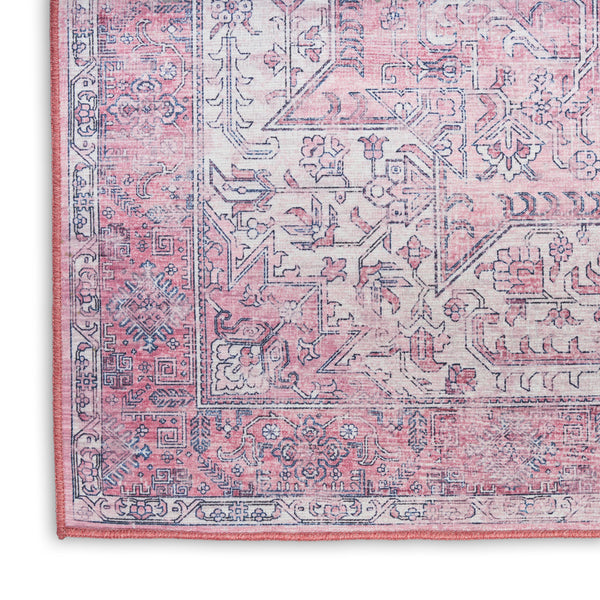 nourison nourison washables nwb15 pink rug