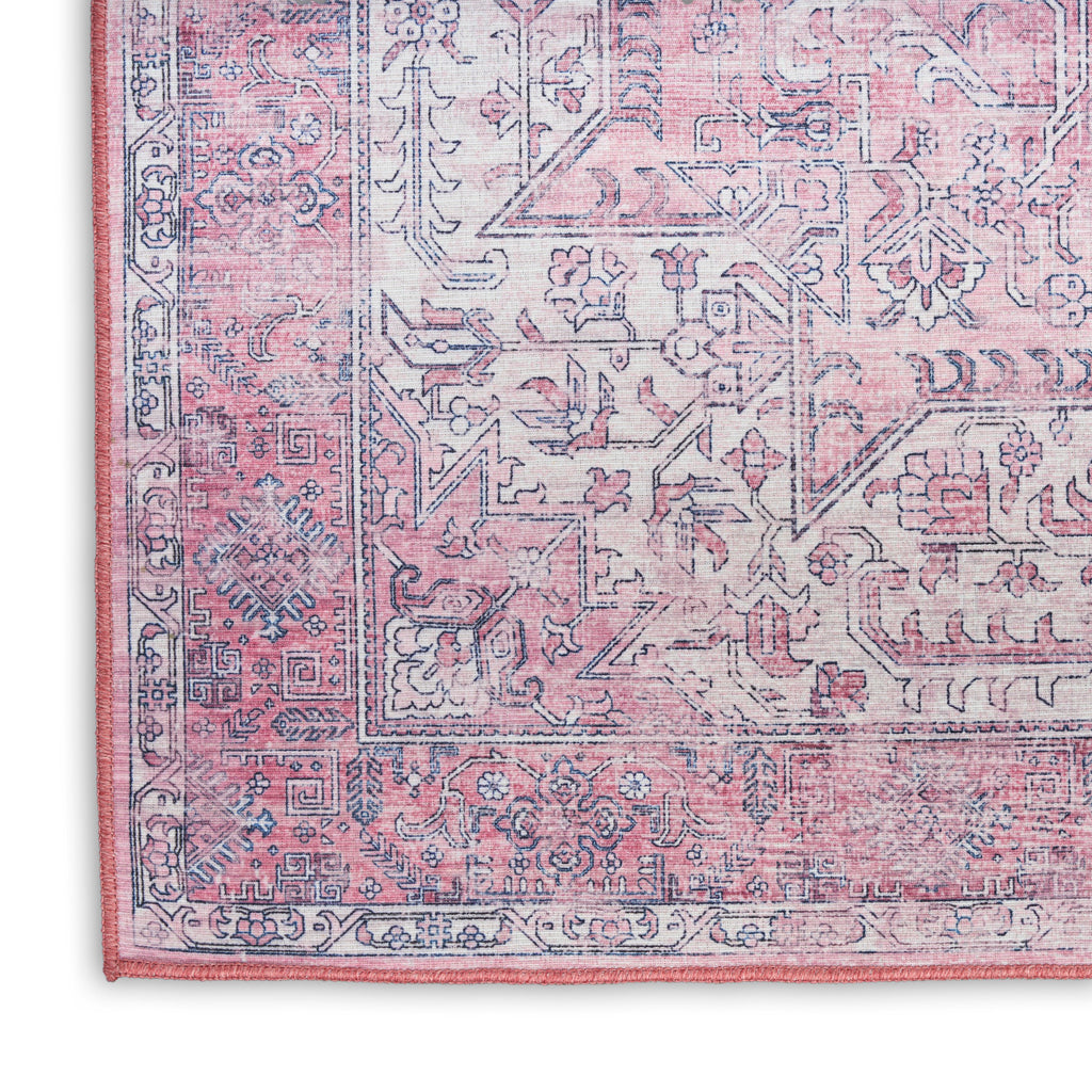 nourison nourison washables nwb15 pink rug