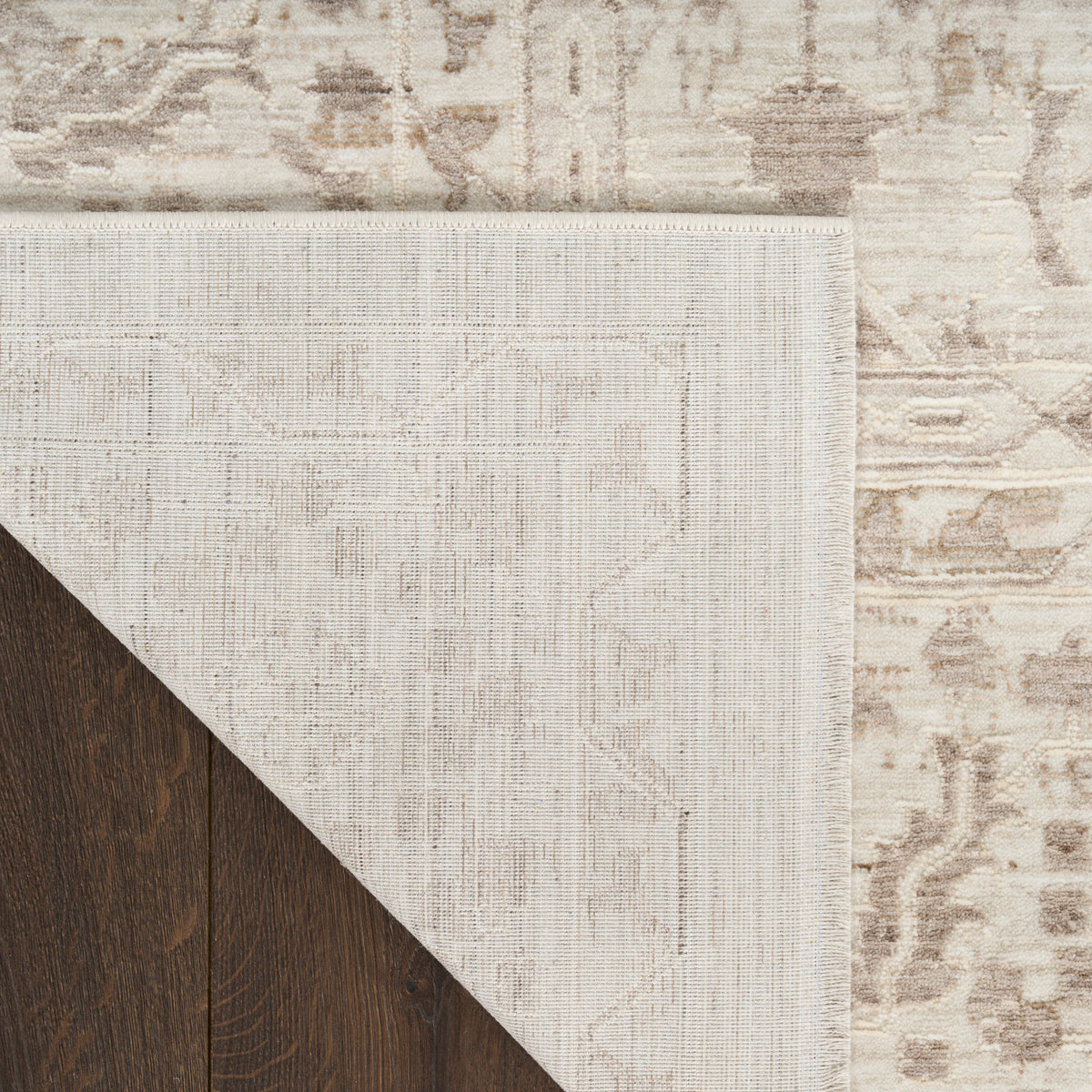 nourison shadows shw05 ivory grey rug