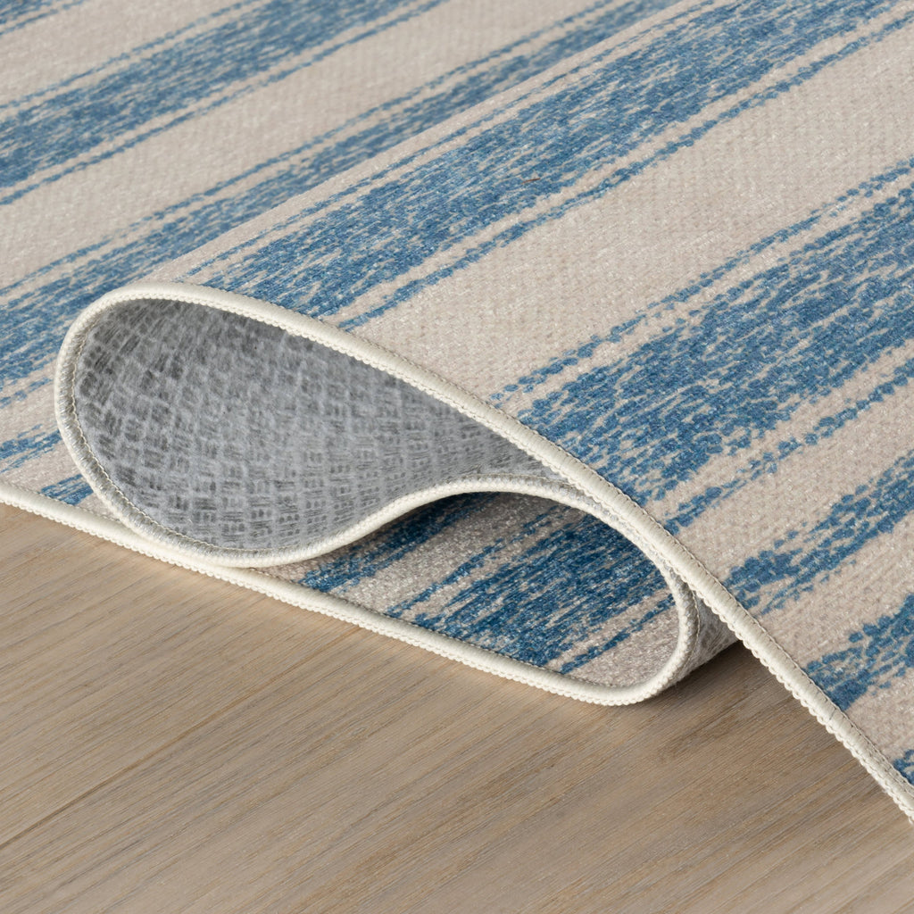 dash albert teahouse da2392 blue machine washable polyester rug