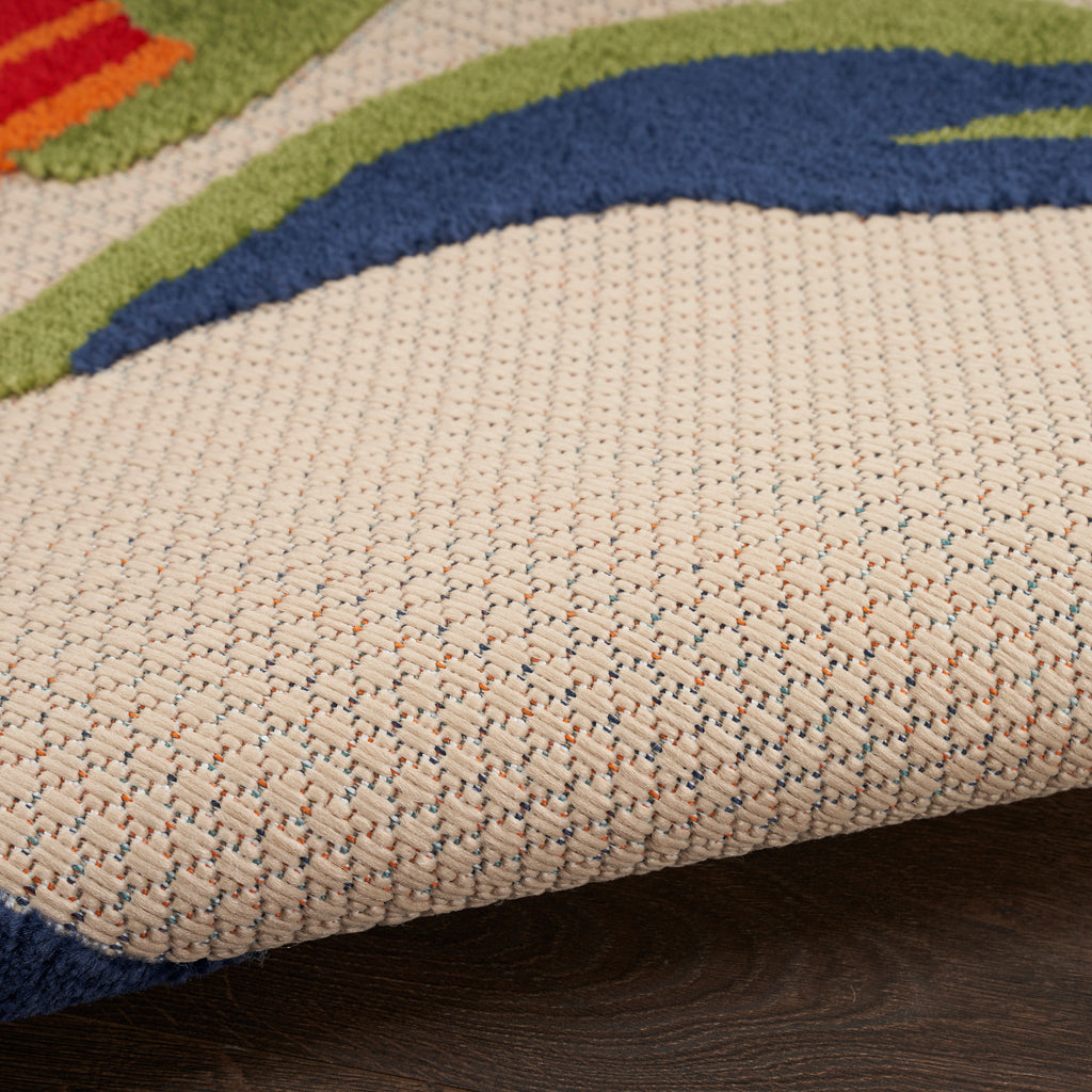 nourison aloha alh33 multicolor rug